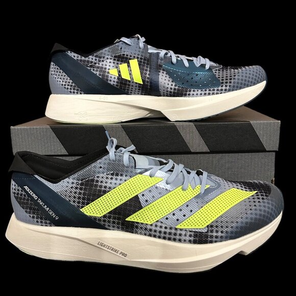Adidas Adidas Adizero Takumi Sen 9 Running Sneaker Style IG3133 Mens Size 10 US - Picture 2 of 16